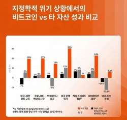 "비트코인, 글로벌 충격 속 금·주식보다 좋은 성과 거뒀다"
