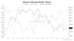 Ethereum, bottom-buying demand 'stirring'… buy/sell ratio highest in 6 months