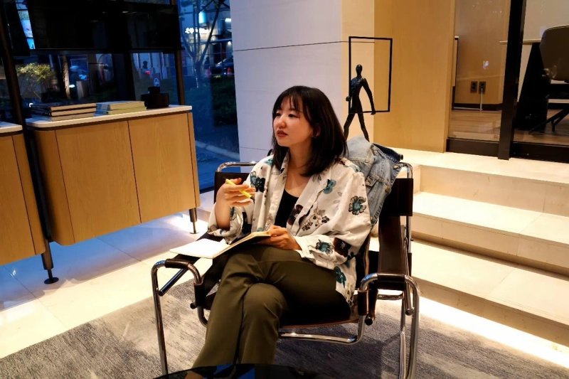 シュヤオ・コン(Shuyao Kong) メガイダー共同設立者兼最高事業責任者(CBO). 写真=イ・ジュンヒョン ブルーミングビット記者