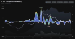 米国のイーサリアム現物ETF、先週は6億ドルの純流出…ブラックロックの比重が圧倒的