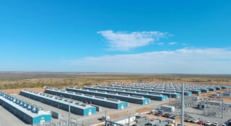 Iren Childress, Texas data center. /Photo=Iren website