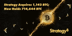 Strategy buys an additional 1,142 bitcoins…total holdings reach 714,644 BTC