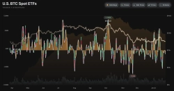 ビットコインETFで1億4605万ドルの純流出…ブラックロックとフィデリティから資金流出