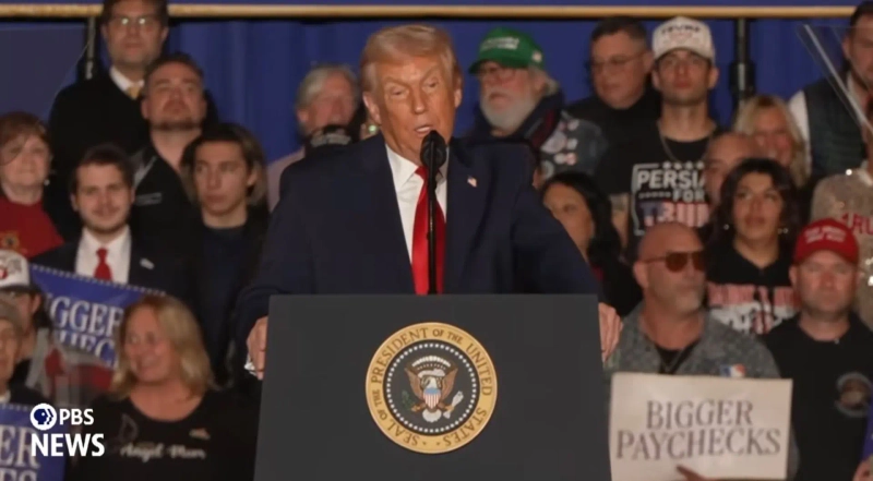 写真=PBSニュースYouTubeキャプチャ