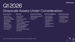 그레이스케일, 1분기 '투자 검토 대상' 알트코인 36종 공개…아리아 프로토콜 등 포함