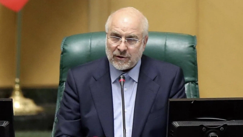 모하마드 바케르 칼리바프(Mohammad Baqer Qalibaf) 이란 국회의장. 사진=프레스TV 캡처