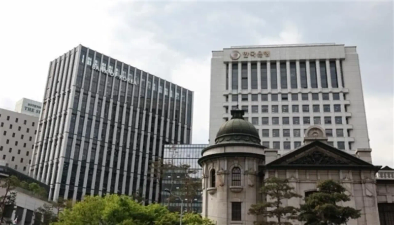 韓国銀行の全景。写真:韓経DB