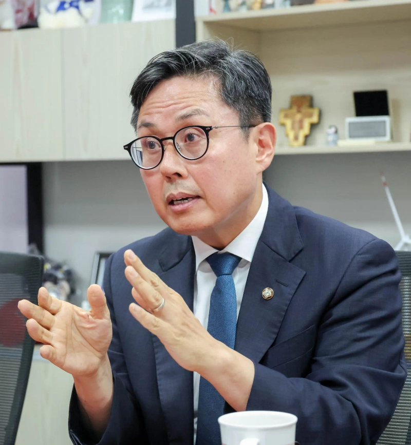 Ahn Do-geol, a lawmaker from the Democratic Party of Korea. Photo: Office of Rep. Ahn Do-geol