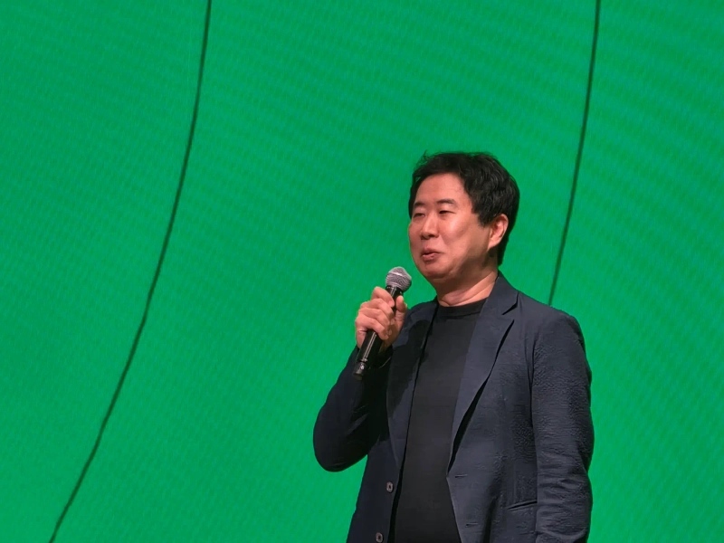 조재박 네이버페이 부사장이 23일 대한상공회의소에서 진행된 2026 페이먼트 인사이트 세미나에서 발표하고 있다./사진=진욱 블루밍비트 기자