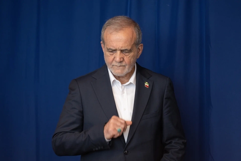 イランのマスード・ペゼシュキアン大統領。写真:Shutterstock