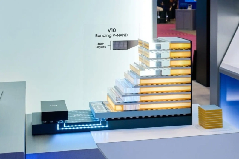 サムスン電子が公開したzNAND-Oのモックアップ。写真:サムスン電子