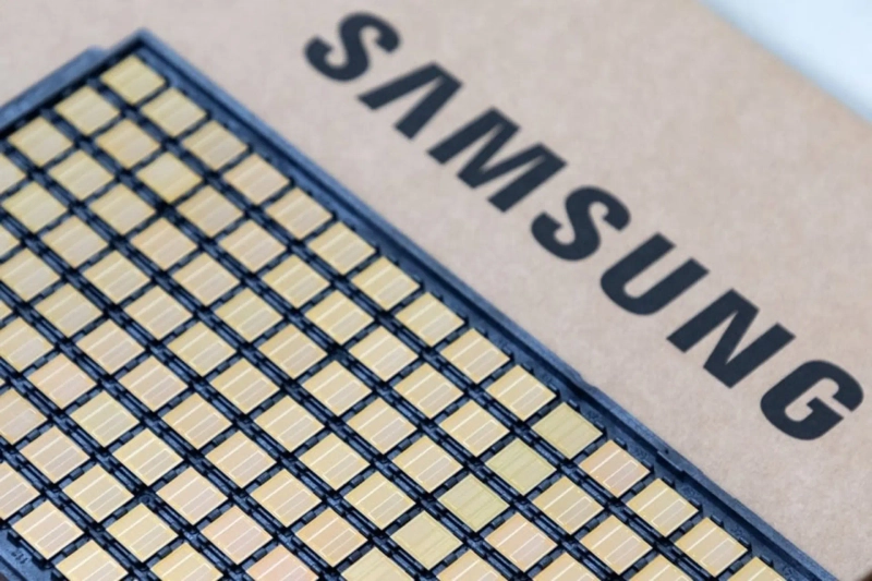 Samsung Electronics HBM4 product. Photo: Samsung Electronics