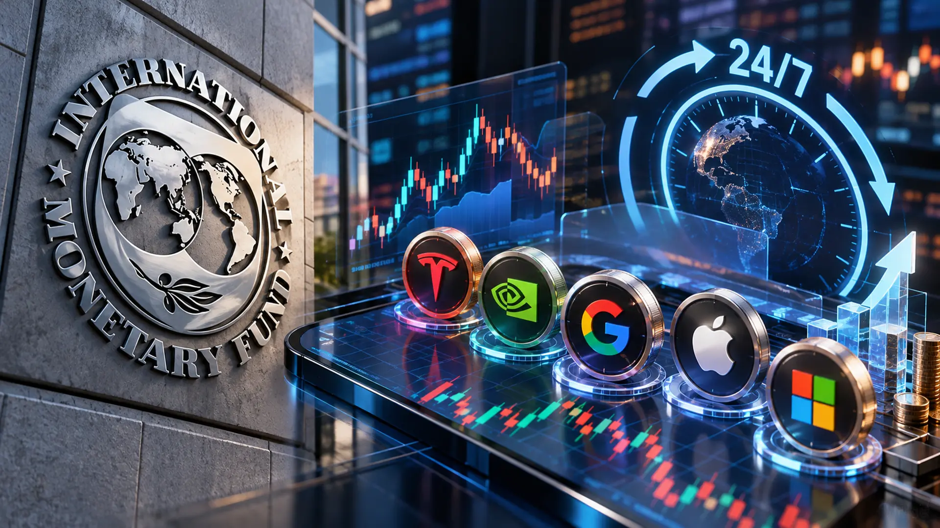 IMF Says Tokenized Stocks Are 1.5 Times More Volatile Than Traditional Shares, With Thinner Liquidity