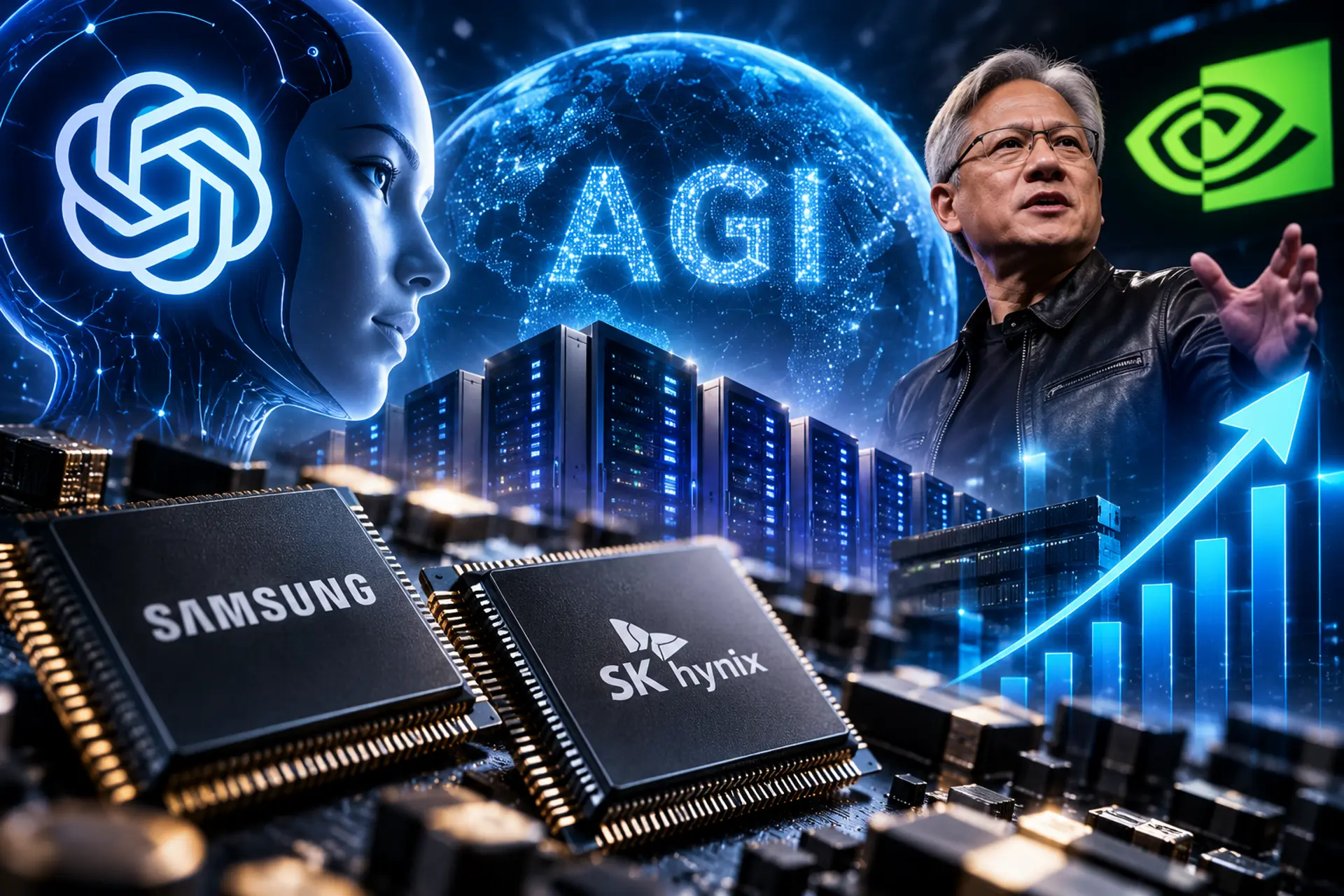 Le GPT-6 Astra d'OpenAI booste les actions des puces coréennes, Samsung et SK Hynix en forte hausse