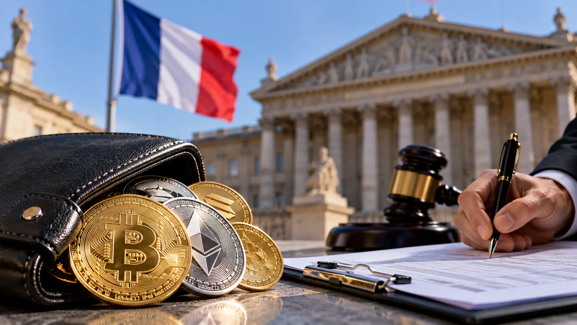 France Moves to Mandate Disclosure of Personal Crypto Wallets Holding More Than 100,000 Euros