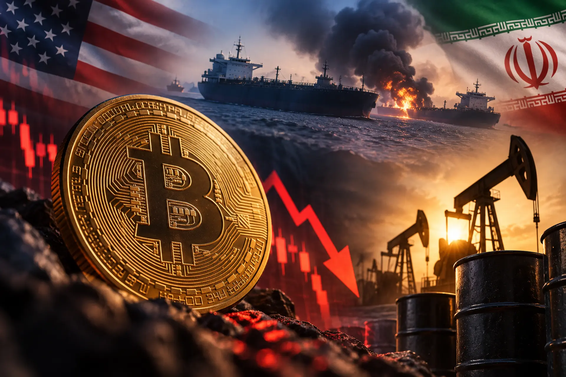 Bitcoin cae por debajo de $80,000 mientras el conflicto entre EE. UU. e Irán eleva el petróleo y nubla el panorama de la Fed