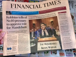 米上院銀行委、ウォッシュ次期FRB議長候補の承認案可決　本会議へ