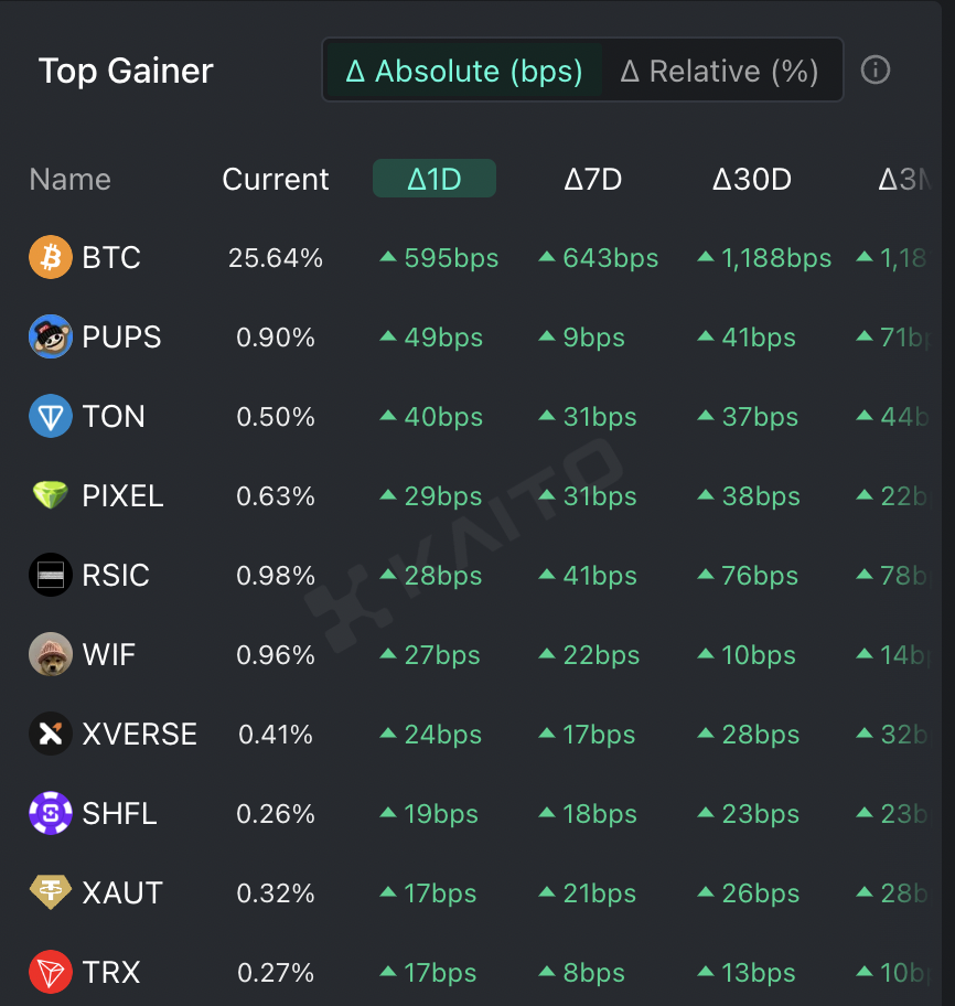 오늘의 글로벌 관심 코인] 비트코인·펍스·톤 外