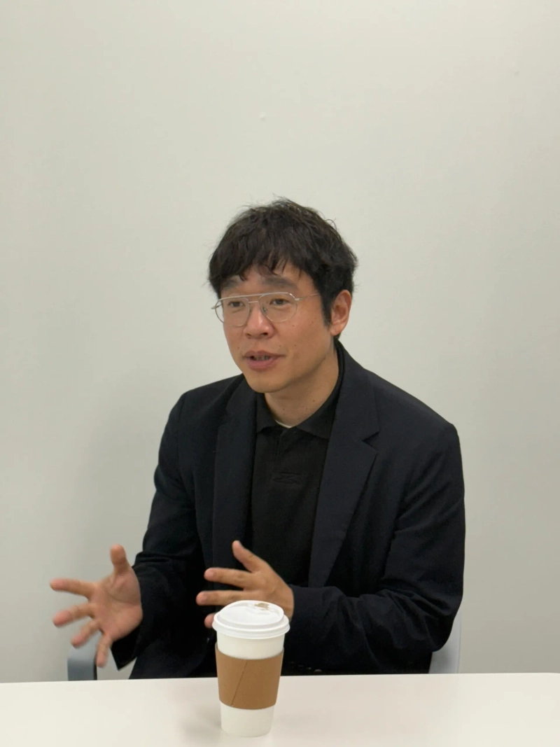 Professor Jinwoo Shin of KAIST is conducting an interview with Bloomingbit on the 28th / Photo = Hwang Doo-hyun, Bloomingbit Reporter