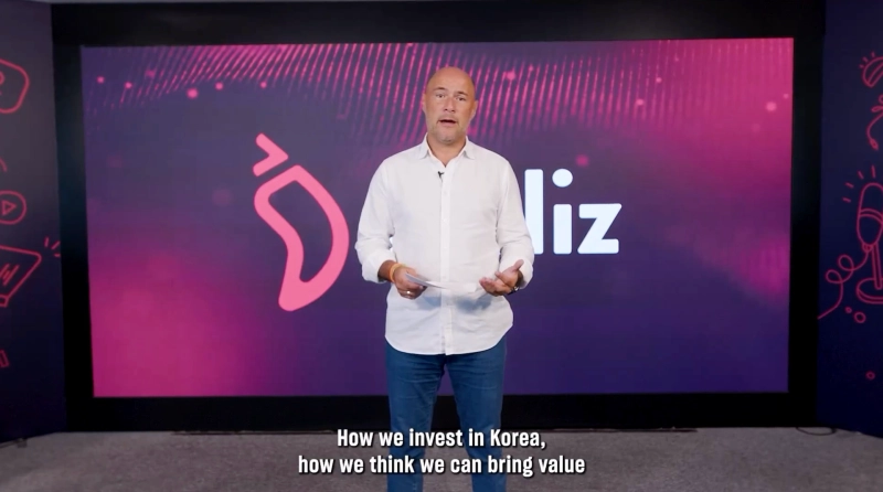 알렉산드레 드레이푸스 칠리즈 최고경영자(CEO)가 12일 서울 여의도 콘래드 서울에서 열린 ‘코리아 인베스트먼트 위크(KIW) 2024’에서 기조연설을 진행하고 있다.