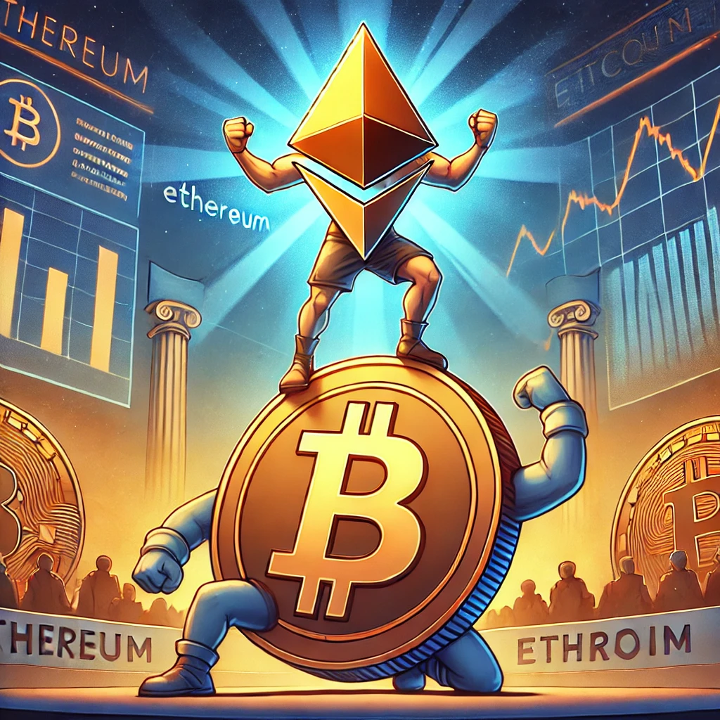 이더리움 시가총액, 향후 5년 내 비트코인 넘어설 수 있어