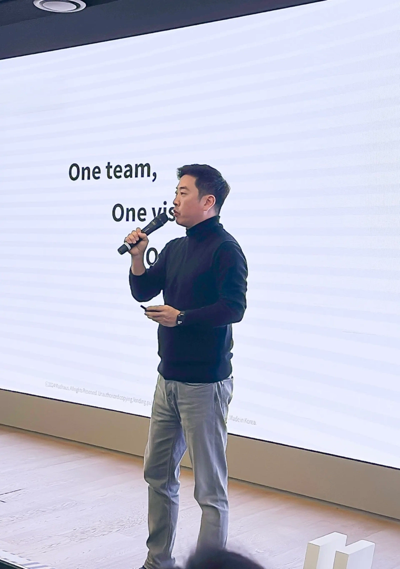 Baek Kwang-hyun, Vice President of Modhaus. Photo provided by Modhaus