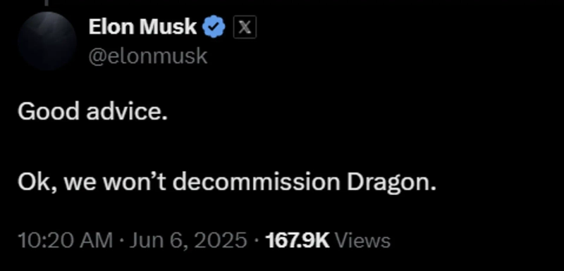 Photo=Elon Musk X capture