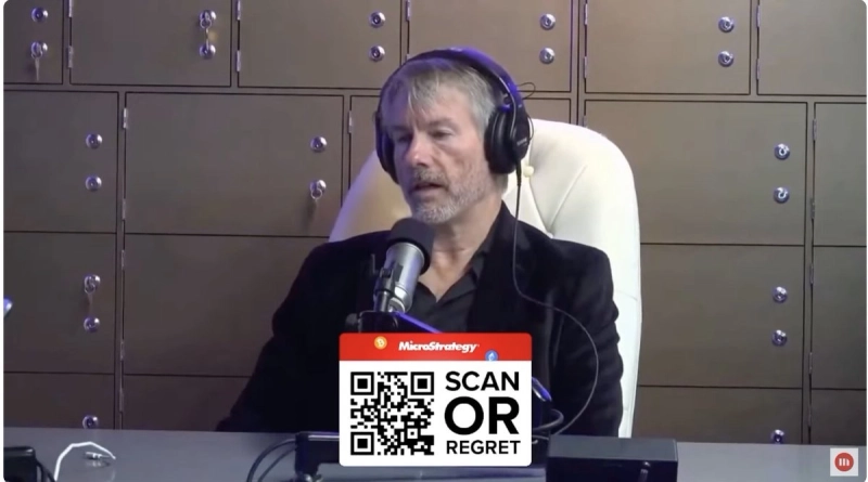 마이클 세일러 딥페이크 영상 / 마이클 세일러 X 캡처