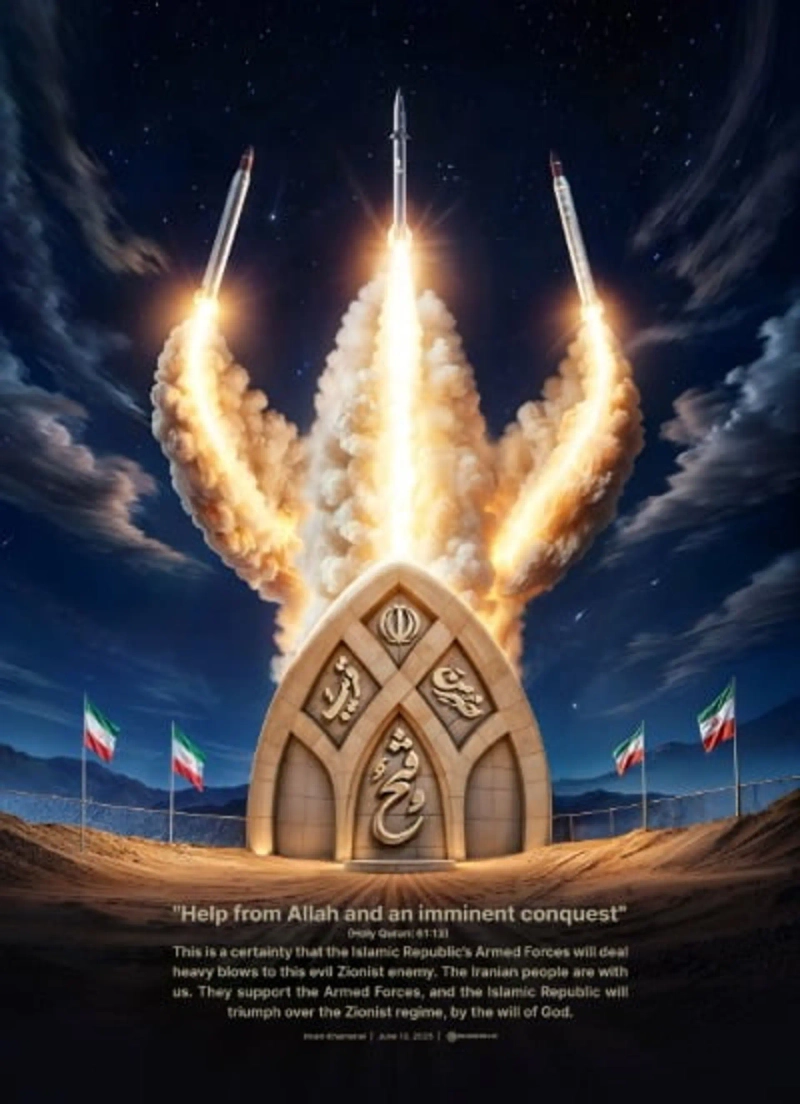 アヤトラ・アリ・ハーメネイ イラン最高指導者のX(旧Twitter)アカウントに投稿された写真。 / X