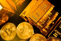 金(ゴールド)はこれから2倍になる 24金 インゴット ゴールドバー 18金アズキチェーン付き 2g