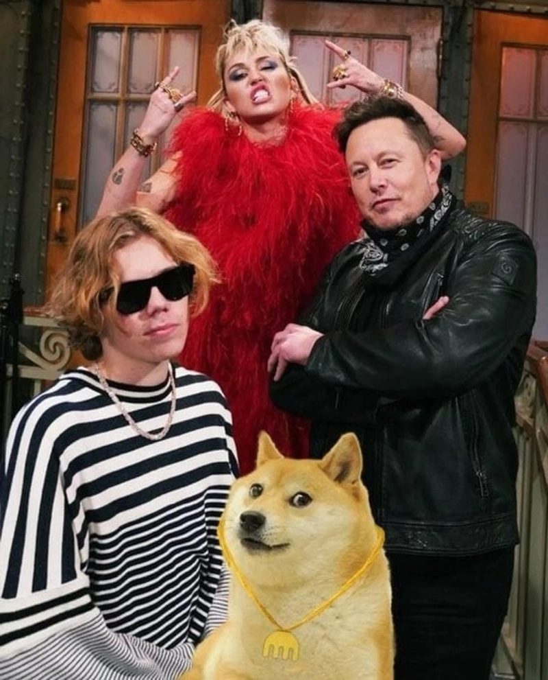 일론 머스크가 SNL 출연 전 게시한 사진/사진=일론 머스크 엑스(X)